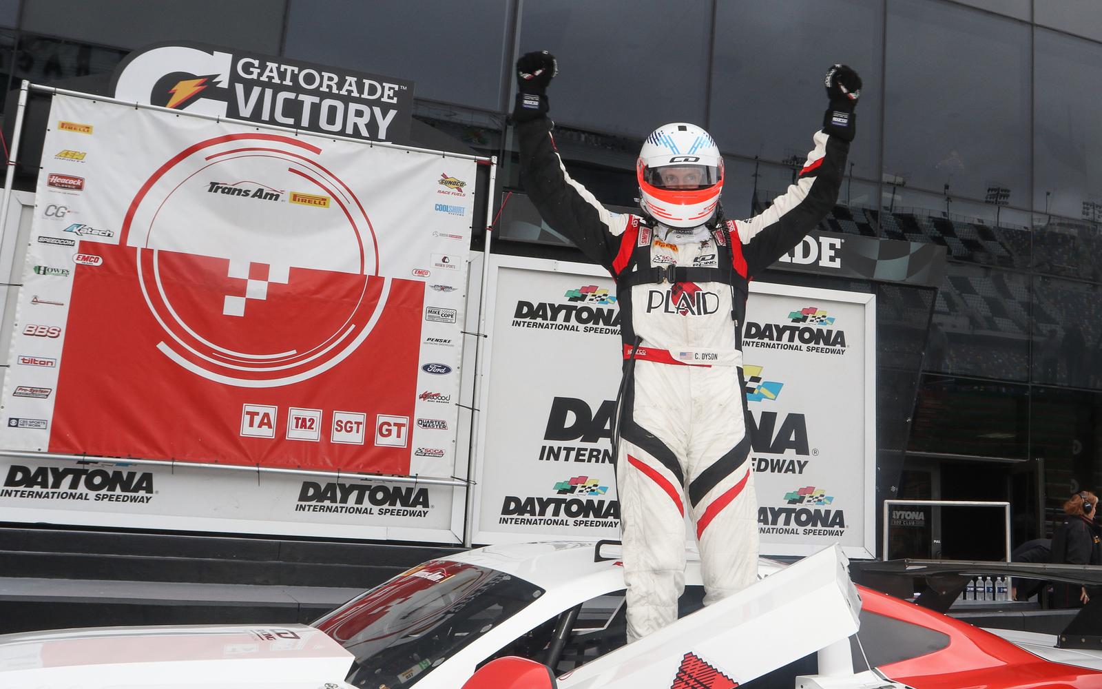 Dyson Wins Big at Daytona in Trans Am Finale